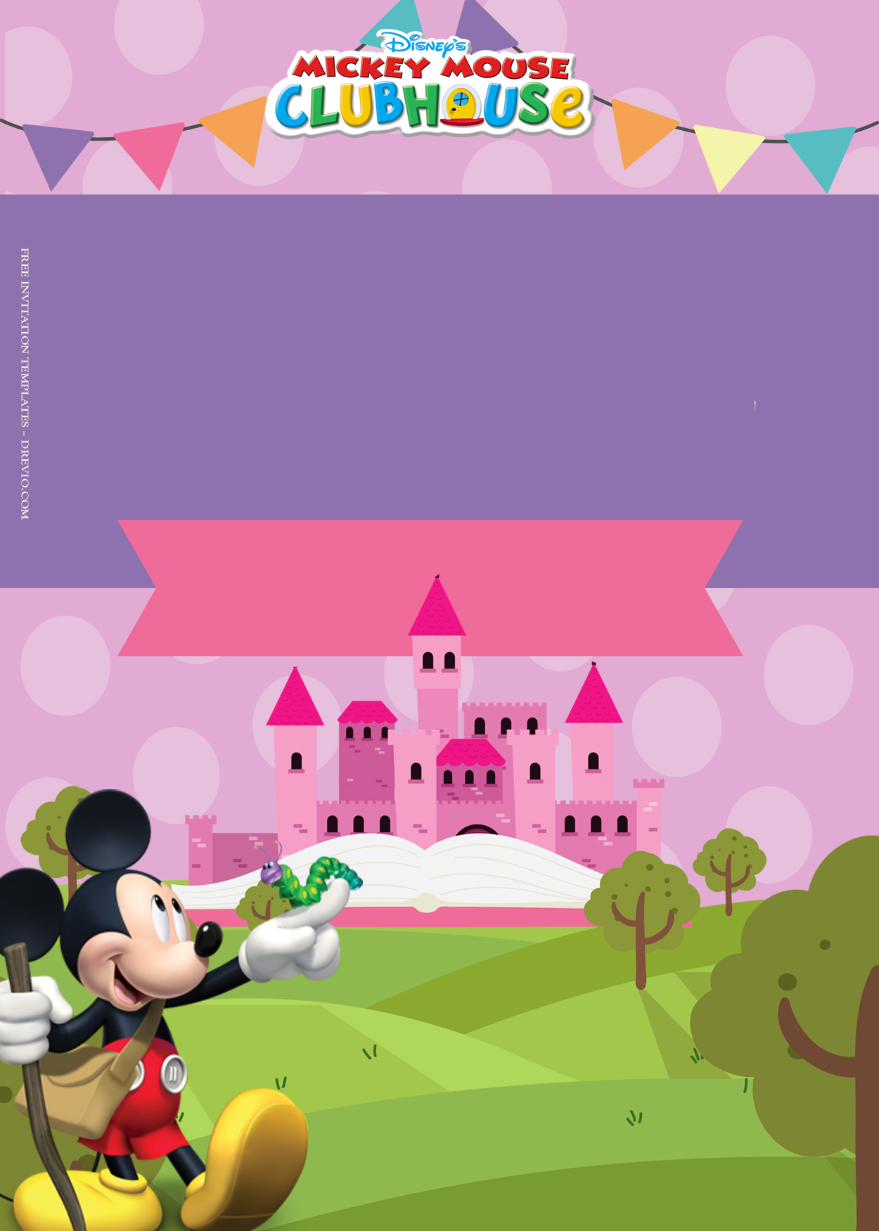 11+ Mickey Mouse Club Birthday Invitation Templates | Download Hundreds  FREE PRINTABLE Birthday Invitation Templates