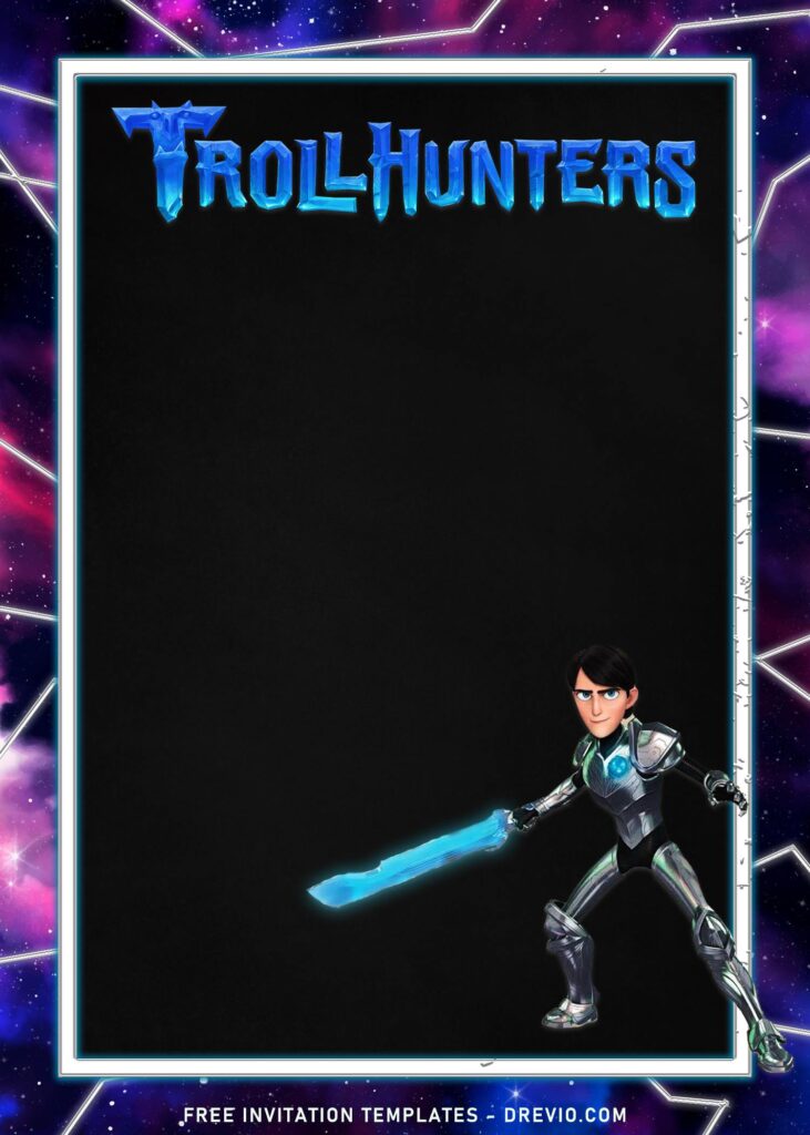 7+ Chronicle Trollhunters Birthday Invitation Templates with 