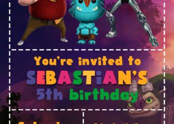 8+ Fantastic Trollhunters Rise Of The Titan Birthday Invitation Templates