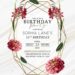 8+ Playful Romantic Buttercup And Ranunculus Floral Themed Invitation Templates