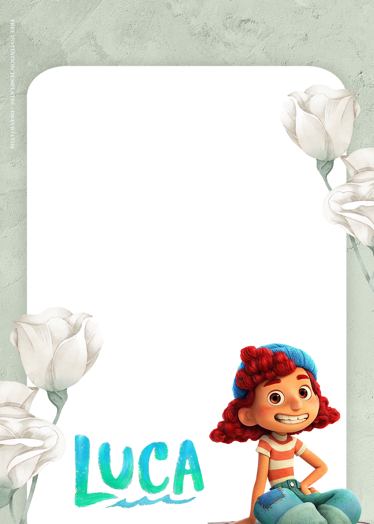 8+ Under Water Blossom With Luca Birthday Invitation Templates Six