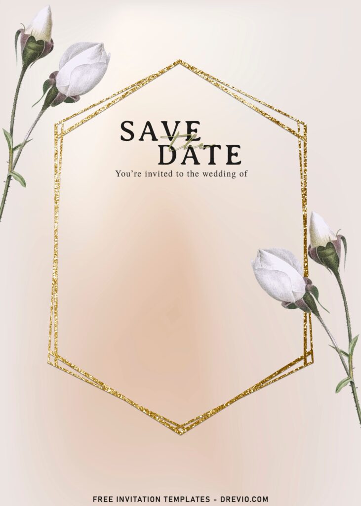 Invitation Template of 9+ Collection Of Subtle Floral And Greenery Invitation Templates 1