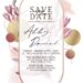 9+ Rustic Modern Amaryllis Floral Wedding Invitation Templates