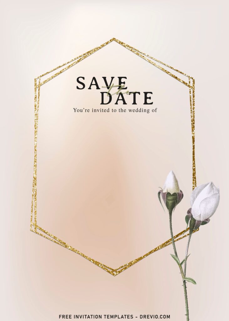 9+ Collection Of Subtle Floral And Greenery Invitation Templates with gorgeous tulips