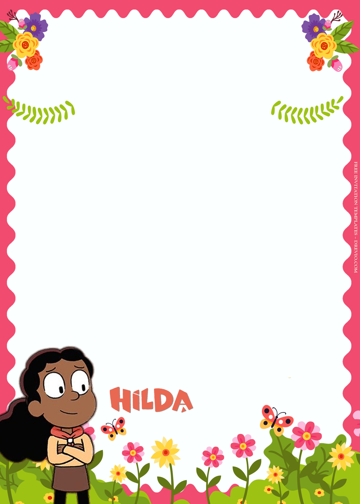 11+ Hilda And Friends Birthday Invitation Templates Four
