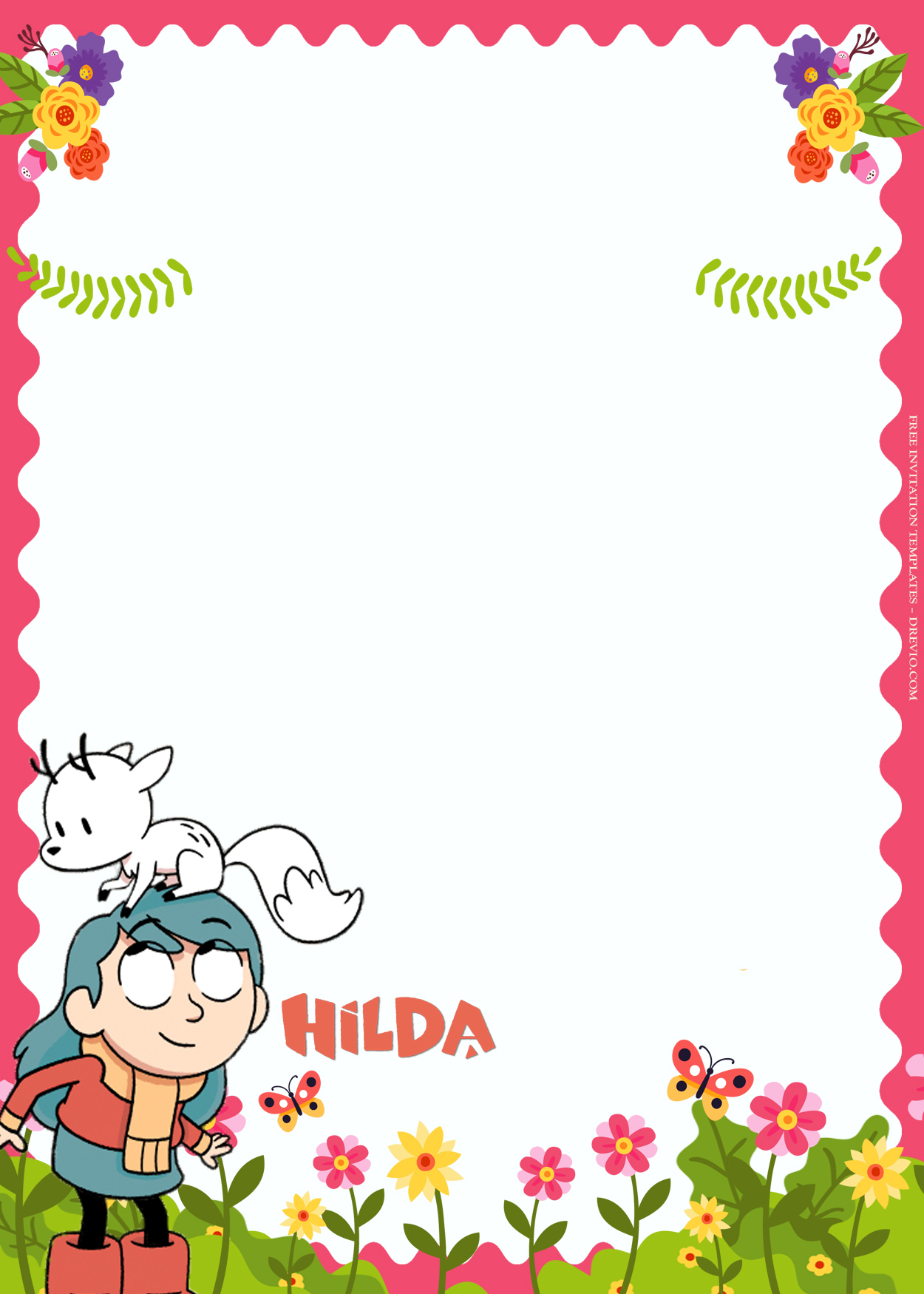 11+ Hilda And Friends Birthday Invitation Templates One