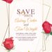 7+ Passionate Watercolor Rose Wedding Invitation Templates