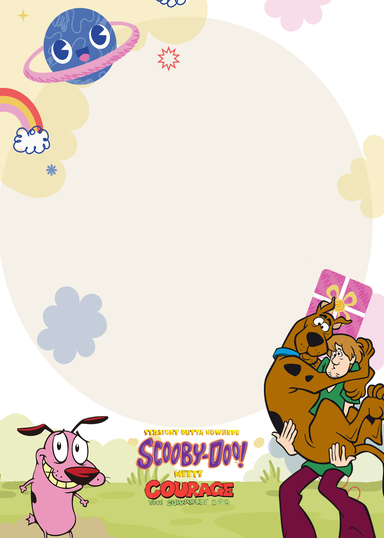 7+ Scooby Doo Meets Courage Birthday Invitation Templates Four