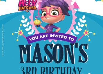 8+ Abby Hatcher Party Birthday Invitation Templates Title
