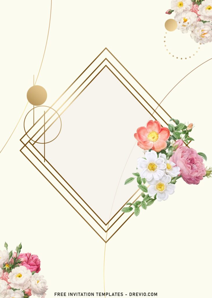 8+ Oh So Chic Floral Invitation Templates With Delicate Gardenia