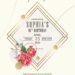 8+ Oh So Chic Floral Invitation Templates With Delicate Garden Flowers