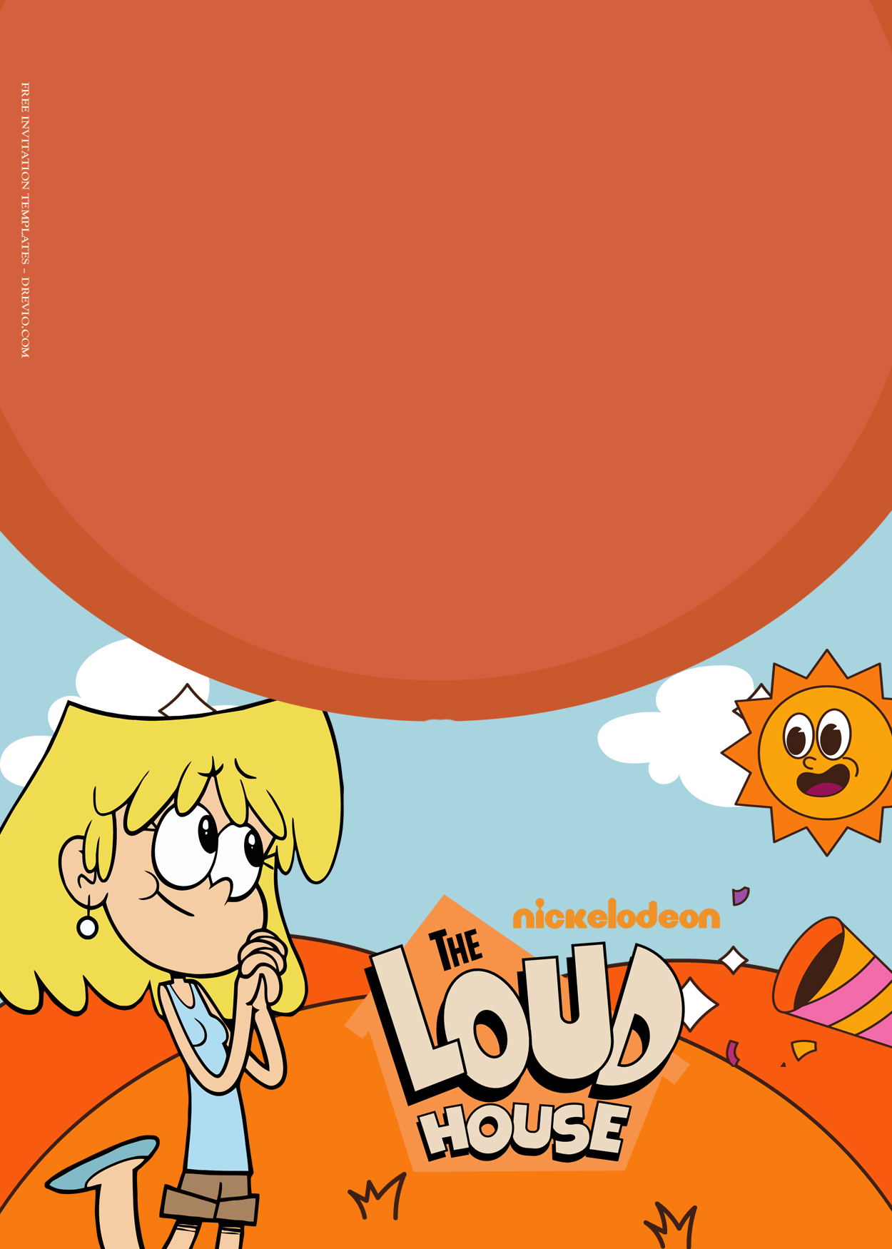 8+ The Loud House Birthday Invitation Templates Two