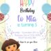 9+ Dora The Explorer Party Birthday Invitation Templates Title