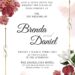 9+ Stylish Romantic Rose Wedding Invitation Templates