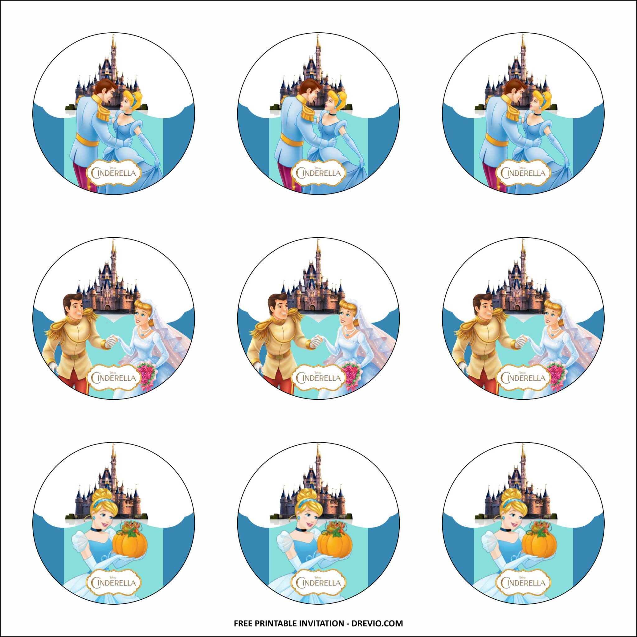 cinderella-cupcake-toppers-templates-download-hundreds-free-printable