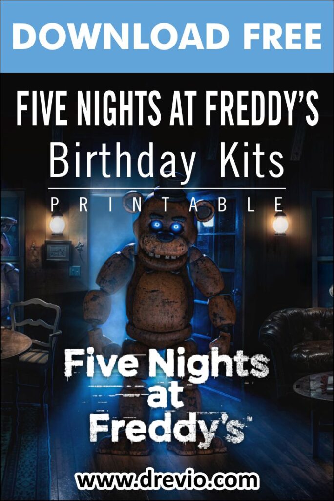 Invitation Template of Five Nights at Freddy's Themed Party - Will Make You Scream!  5