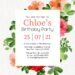 8+ Classic Floral Edge Foil-Pressed Invitation Templates