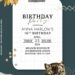 11+ Watercolor Collage Pattern And Floral Birthday Invitation Templates