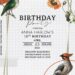 11+ Watercolor Modern Floral And Bird Collage Invitation Templates