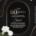 7+ Enchanted Marble And White Tulip 60th Birthday Invitation Templates