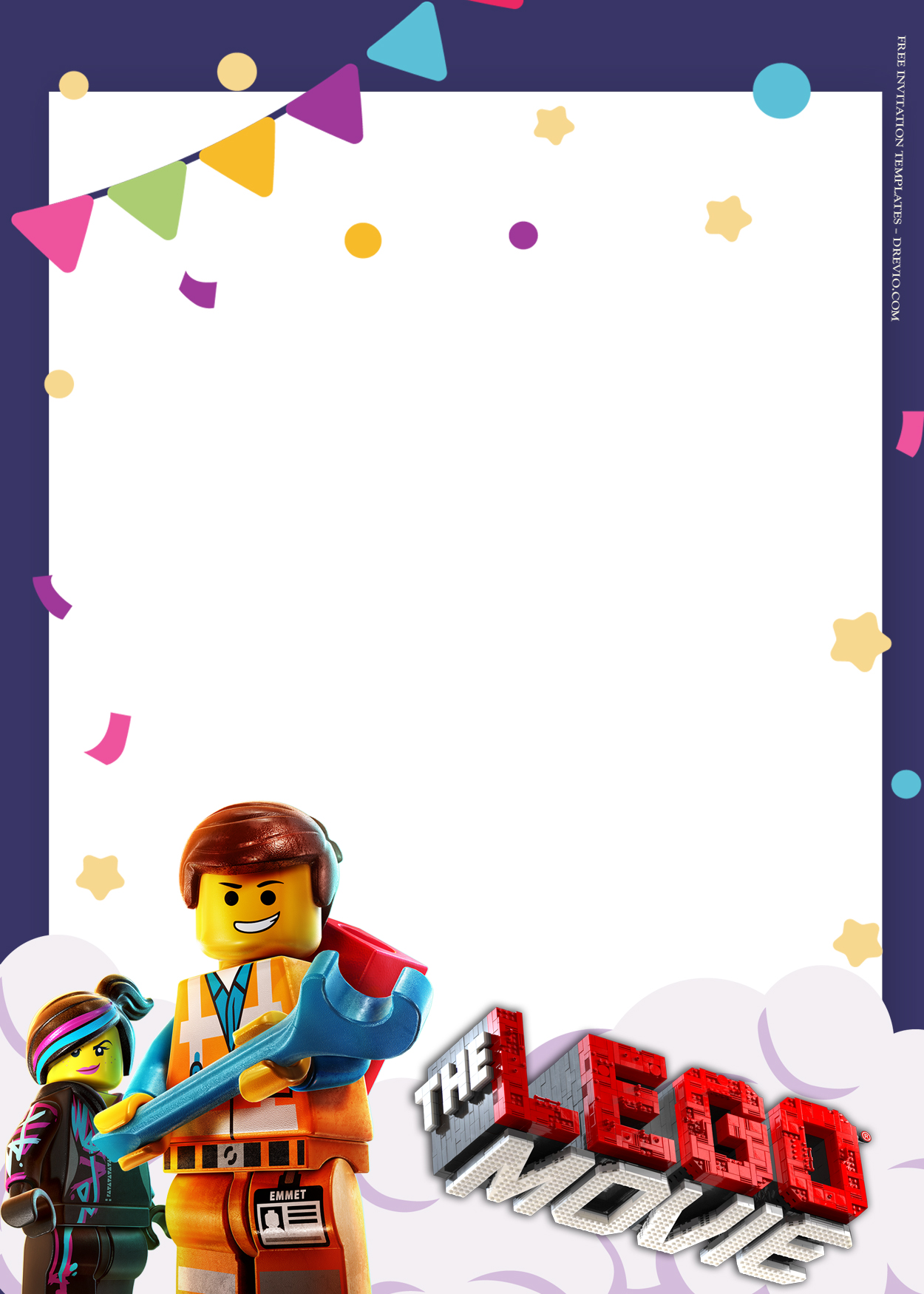 7+ Lego The Movie Party Birthday Invitation Templates Six