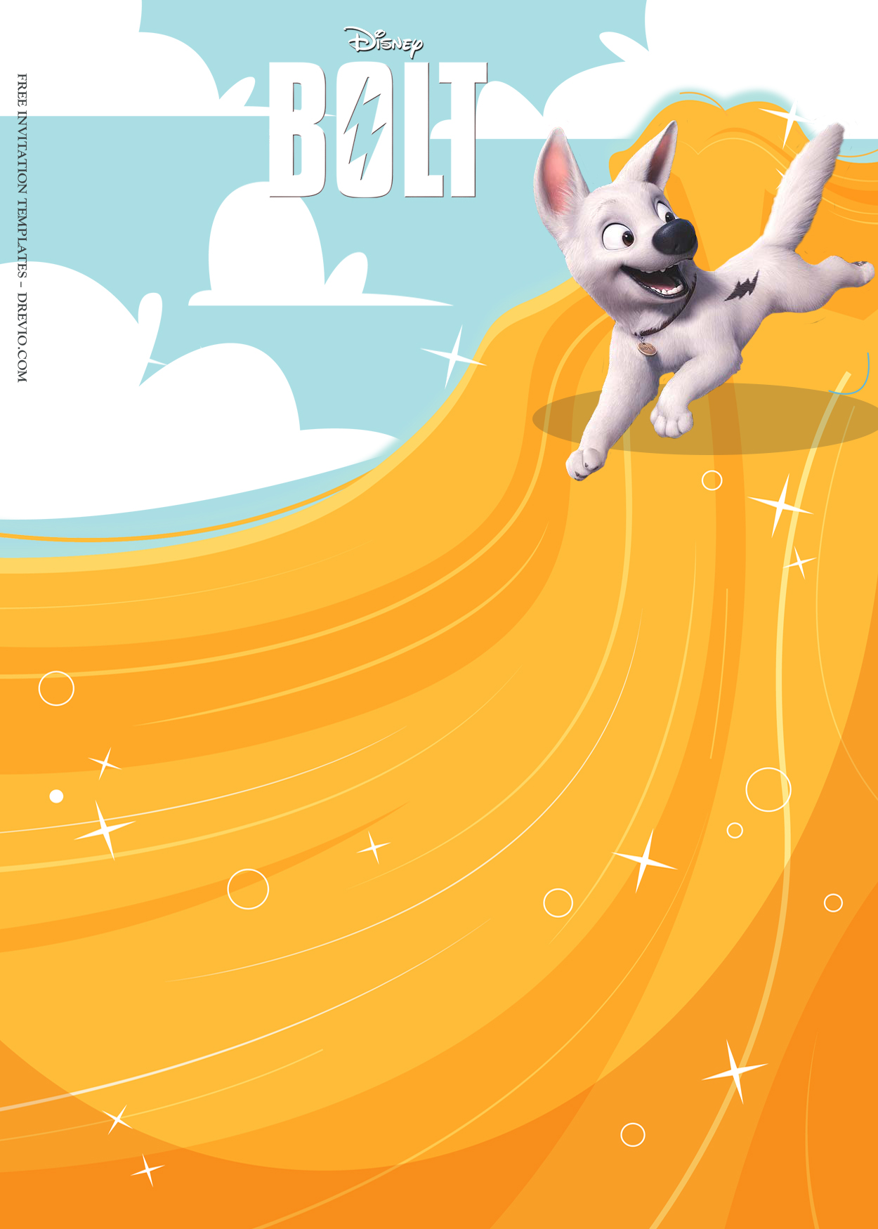 7+ Racing With Bolt Birthday Invitation Templates Five
