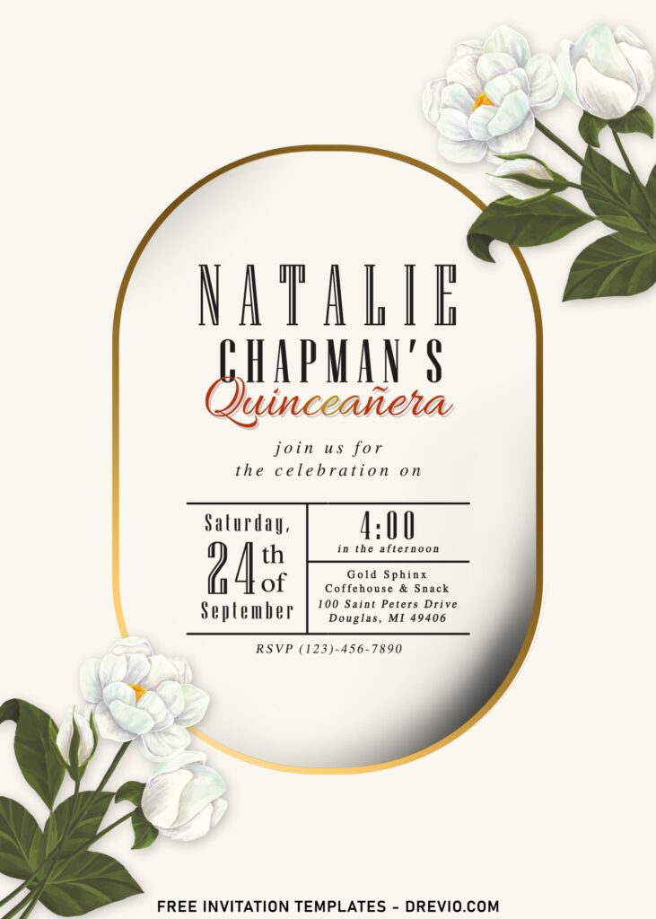 8+ Enchanting Peony Floral Invitation Templates You Will Love