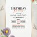 7+ Striking Soft Watercolor Flower Birthday Invitation Templates