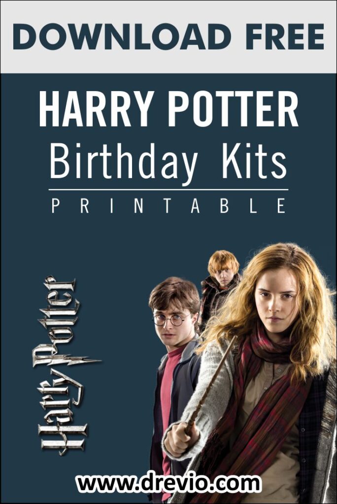 Harry Potter Birthday Banner Kit