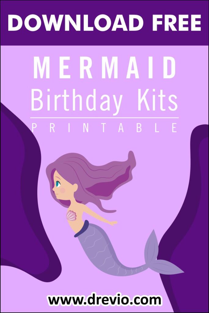 Invitation Template of Most Beautiful Mermaid Under the Sea Birthday Party Ideas 5