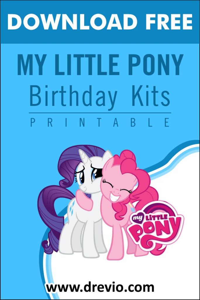 Invitation Template of My Little Pony Themed Party Ideas & Fun Games 5