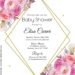 7+ Modern Wild Vines And Blush Rose Birthday Invitation Templates
