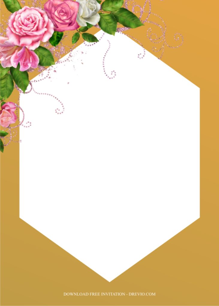 Invitation Template of Delightful Garden Party Ideas: To-do List & Flower Invitations 1