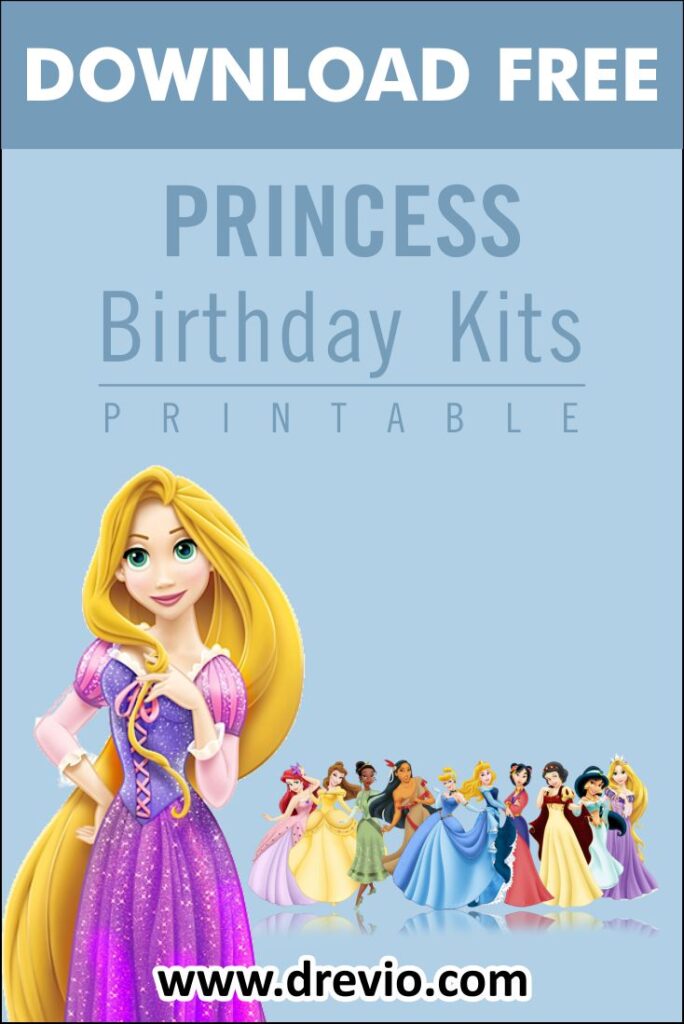 Invitation Template of Beautiful Princess Themed Party Ideas 5