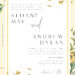 10+ Blooming Garden Floral Gold Wedding Invitation Templates Title