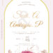 10+ Gate Of Roses Floral Gold Wedding Invitation Templates Title