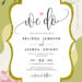 7+ Green And Pink Floral Gold Wedding Invitation Templates Title