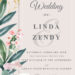 7+ On The Side Gold Floral Wedding Invitation Templates Title