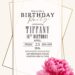 7+ Watercolor Peony Bliss Birthday Invitation Templates