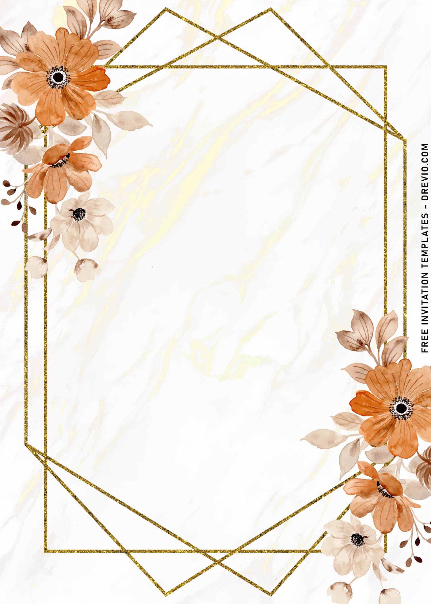 8+ classic elegance spring flowers birthday invitation templates