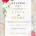 8+ Roses Shines Floral Gold Wedding Invitation Templates Title