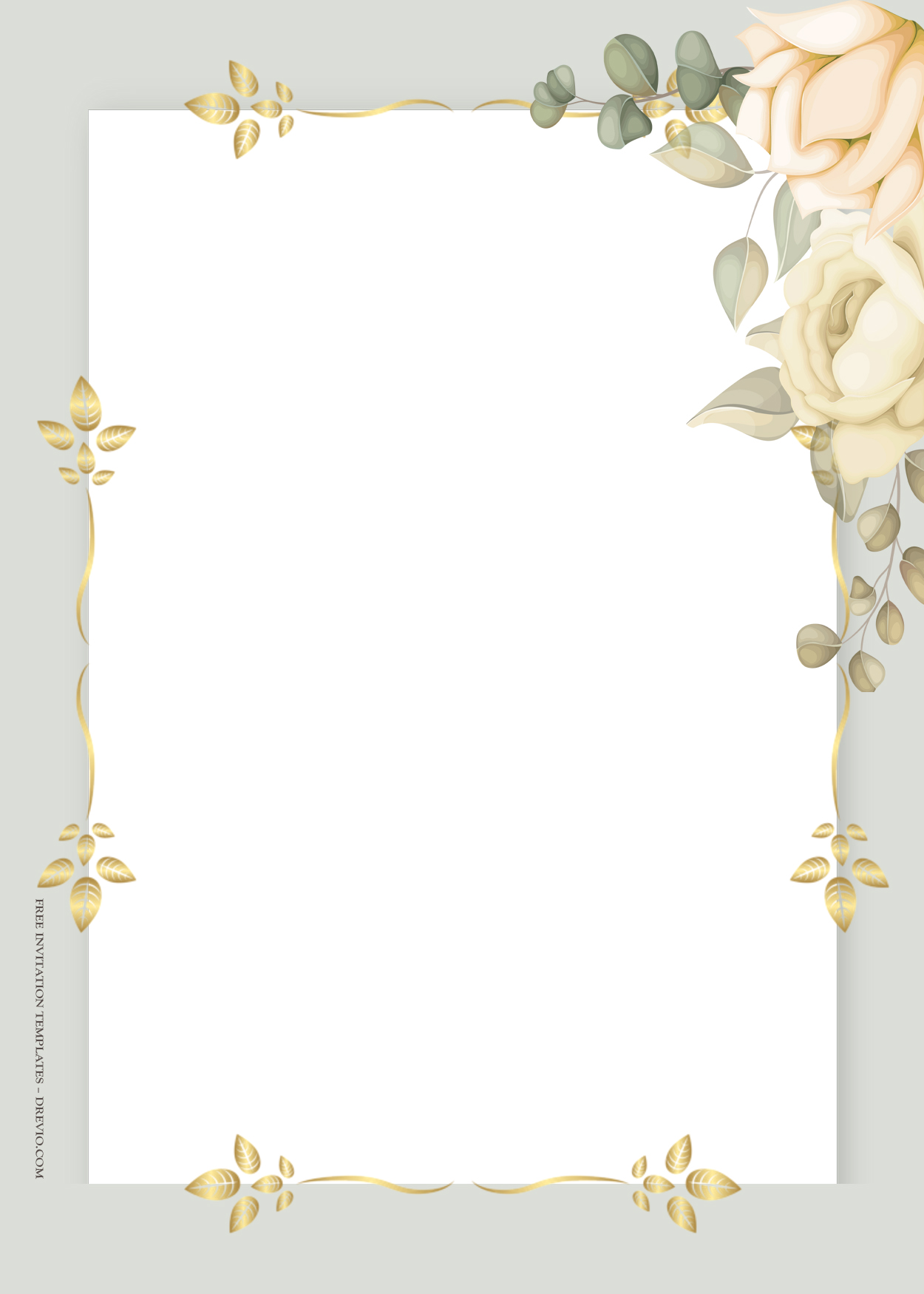 9+ Pinky Beyond Purple Floral Gold Wedding Invitation Templates Two