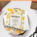 (Free Editable PDF) Botanical Lemon Fruit Birthday Invitation Templates with white yellowish background