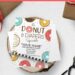 (Free Editable PDF) Lovely Donut And Diaper Invitation Templates with portrait design