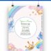 (Free Editable PDF) Simply Cute Watercolor Rainbow Party Invitation Templates with watercolor rainbow