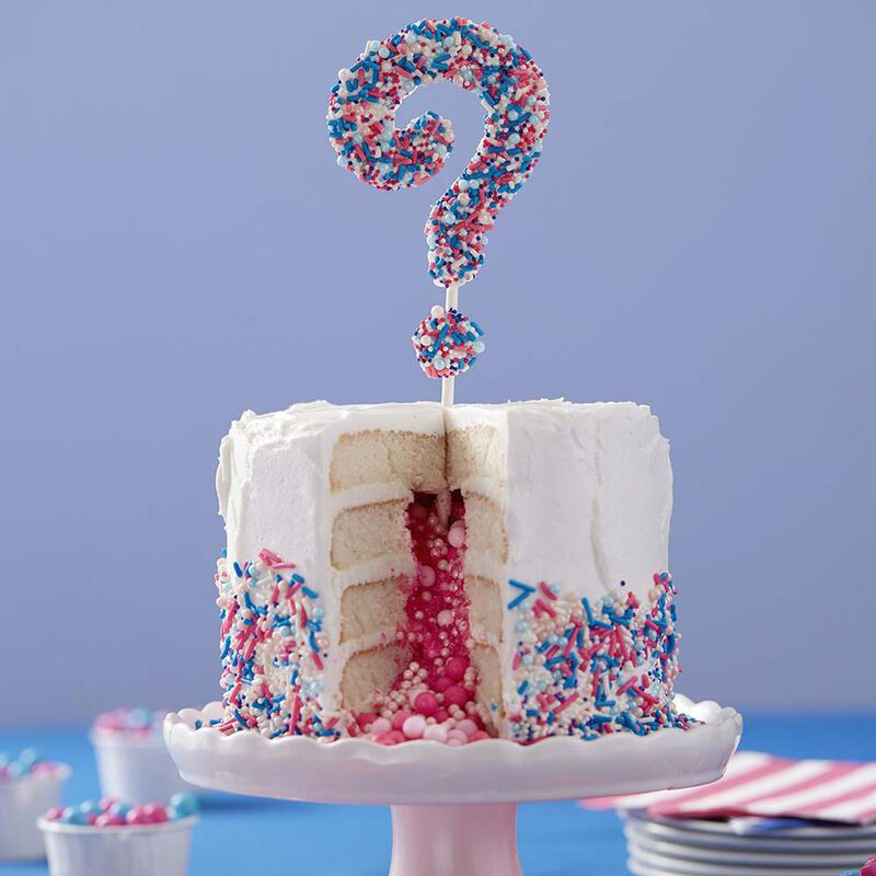Gender Reveal Party Cakes (Credit: Wilton)