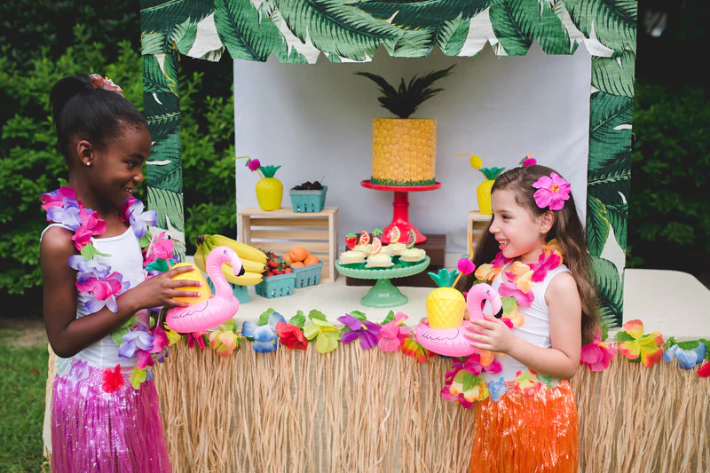 KIds Tropical Party Costumes (Credit: viablossom)