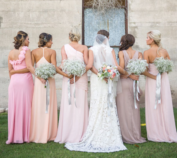 Lovely Bridesmaid Dresses (Credit: southboundbride)