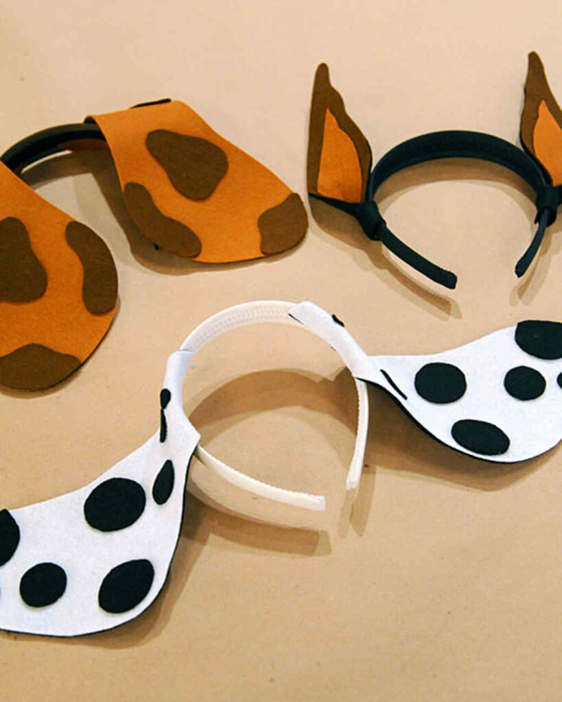 Puppy Headbands (Credit : Marthastewart)