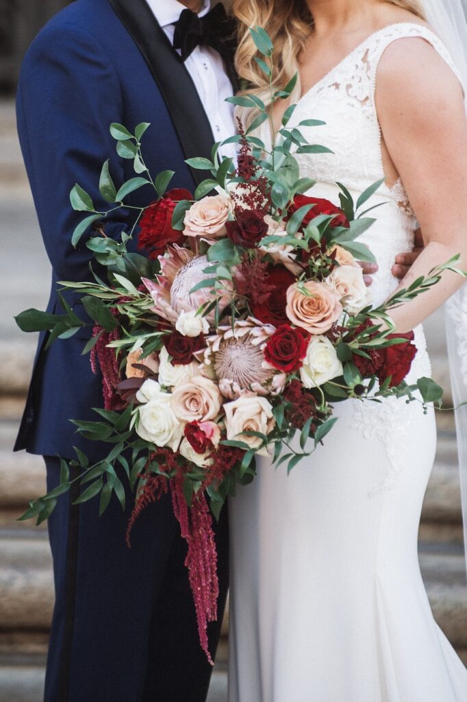 Rustic Wedding Bouquets (credit: Boston Magazine)
